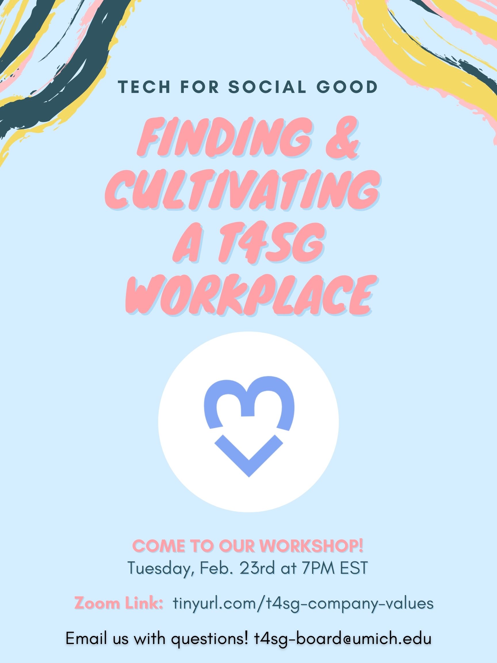 Social Good Workspace Poster